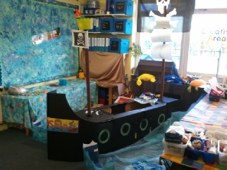 Pirate Ship Role-Play Area