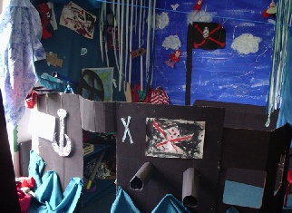 Pirate Ship Role-Play Area
