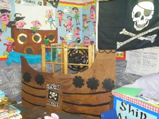 Pirate Ship Role-Play Area