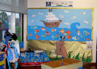 Pirate Ship Role-Play Area