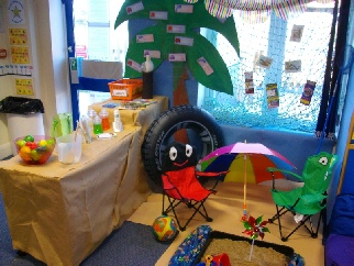 Beach Bar Role-Play Area