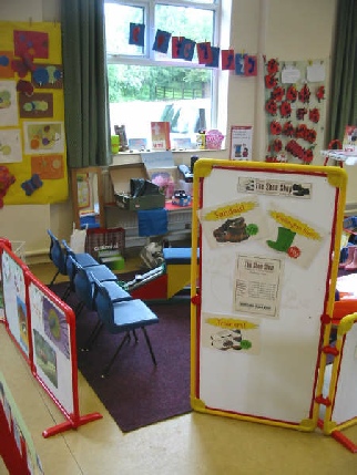 Shoe Shop Role-Play Area