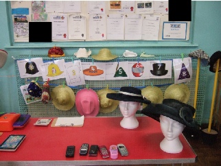 Hat Shop Role-Play Area