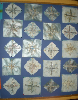 Spaghetti Snowflakes