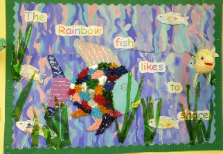 The Rainbow Fish Likes to Share