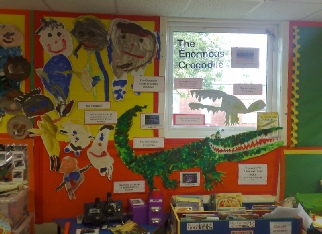 The Enormous Crocodile Book Corner