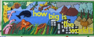 ow big is the world?