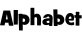 Alphabet