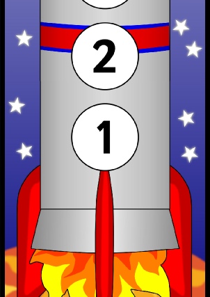 Rocket Ship Reward Chart