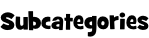 Subcategories