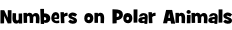 Numbers on Polar Animals