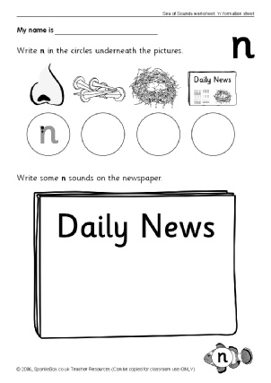 Preschool Writing Worksheets - Literacy Teaching Resources