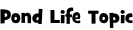 Pond Life Topic