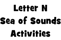 Letter N Sea of Sounds Activities