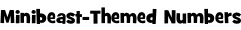 Minibeast-Themed Numbers