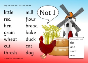 Little Red Hen Teaching Resources & Story Sack Printables