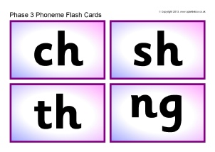 Details about   Phase 4 Phonics Large Flash Cards EYFS KS1 Sounds Digraphs Mats Learning 
