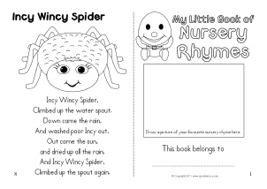 nursery rhyme coloring pages