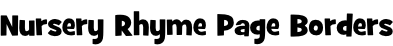 Nursery Rhyme Page Borders