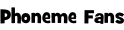 Phoneme Fans