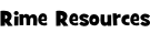 Rime Resources