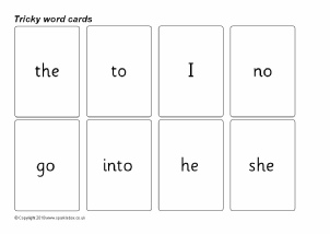Flash Cards of 100 High Frequency Words KS2 Primary School Education English 