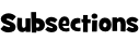 Subsections