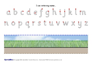 Letter Formation Chart Free