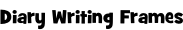 Diary Writing Frames