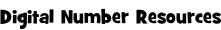 Digital Number Resources