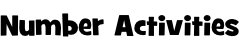 Number Activities