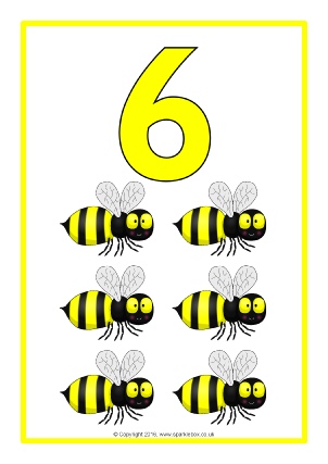 printable number posters and friezes for primary school sparklebox