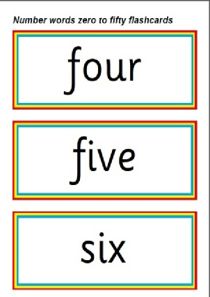 number words teaching resources and printables sparklebox