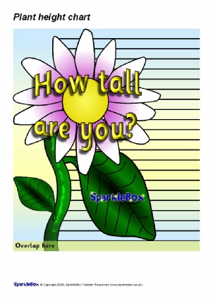 Printable Growth Chart For Preschoolers