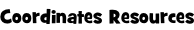 Coordinates Resources