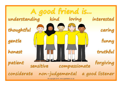 A Good Friend Is… Poster (SB11648) - SparkleBox