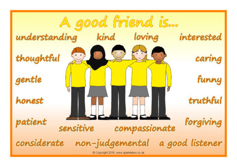 What makes a good friend?