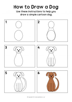 How to Draw Step-By-Step Printables for Primary School - SparkleBox