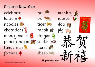 Chinese New Year Printables For Primary School Sparklebox