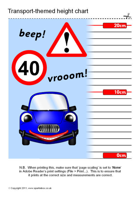 Car Height Chart