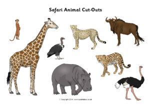 African Safari / Savannah Printables for Primary School - SparkleBox
