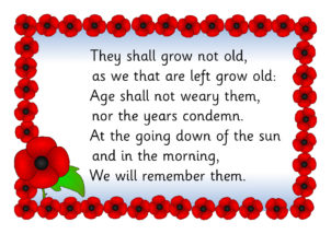 primary homework help remembrance day