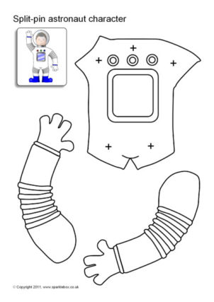 Astronaut Cut Out Printable