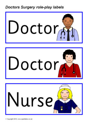 Doctor Surgery / Medical Centre Printables for Primary School - SparkleBox