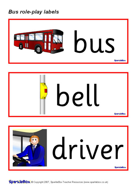 On the Bus Role-Play Pack  Twinkl (Teacher-Made) - Twinkl