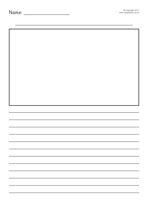 Summary paragraph sentence frames picture