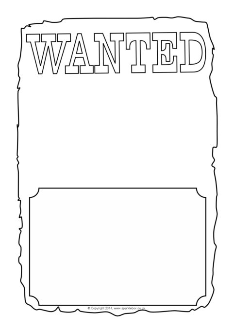 Featured image of post Editable Wanted Poster Template Ks2 These templates offer space for a picture name crimes committed by the person and a short description by the students which the little ones can used to create wanted profile on the villain