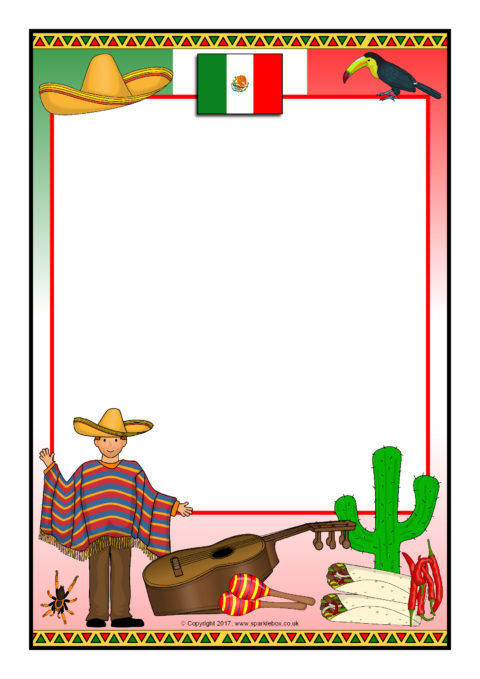 Mexican Page Border